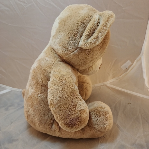 Build A Bear BAB Velvet Hug Tan Plush Stuffed Animal Toy 15" Classic Teddy EUC - Picture 2 of 9